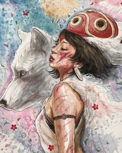 David Mack Instagram - #PrincessMononoke I'll be signing at 2 #Japan events in December! @TokyoComicCon & @braveandboldart See you at @RoseCityCC this week! With @BrianmBendis & @oeming Thanks to @ComicKairi as #Mononoke model~ @NY_Comic_Coni n Oct. #Sanfrancisco Expo in Nov. #Hawaii in January! Thanks for the AMAZING orders on THE MARVEL ART OF DAVID MACK book! Can still order it at LINK in my BIO @clover_press Find prints & originals of my work at @KirbysComicArt & if you want CGC signings of my work but can't make it to a convention, @cgcsignatureseries is offering my Signature & REMARQUES on books now through Sept 29. @cgccomics My creation of MARVEL Studios #ECHO JANUARY on Disney+ Thanks all of you who have supported my books & work over the years! Can you believe it's 25 years since I first created ECHO on my first work at MARVEL as WRITER for #Daredevil? And 30 years since my first KABUKI story! (Which is what got me the offer to start writing Daredevil at Marvel. All my KABUKI books at @DarkHorseComics. Including our creator-owned series called COVER with @brianmbendis , inspired by my overseas work for the US State Dept. Updates on KABUKI soon!