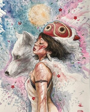 David Mack Instagram - #PrincessMononoke
I'll be signing at 2 #Japan events in December!
@TokyoComicCon & @braveandboldart

See you at @RoseCityCC this week!
With @BrianmBendis & @oeming 
Thanks to @ComicKairi as #Mononoke model~

@NY_Comic_Coni n Oct.
#Sanfrancisco Expo in Nov.
#Hawaii in January!

Thanks for the AMAZING orders on THE MARVEL ART OF DAVID MACK book!
Can still order it at LINK in my BIO
@clover_press 

Find prints & originals of my work at @KirbysComicArt

& if you want CGC signings of my work but can't make it to a convention, @cgcsignatureseries is offering my Signature & REMARQUES on books now through Sept 29.  @cgccomics 

My creation of MARVEL Studios #ECHO JANUARY on Disney+ 
Thanks all of you who have supported my books & work over the years!

Can you believe it's 25 years since I first created ECHO on my first work at MARVEL as WRITER for #Daredevil?
And 30 years since my first KABUKI story! (Which is what got me the offer to start writing Daredevil at Marvel.

All my KABUKI books at @DarkHorseComics.
Including our creator-owned series called COVER with @brianmbendis , inspired by my overseas work for the US State Dept.
Updates on KABUKI soon!