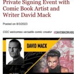 David Mack Instagram - My new #MoonKnight cover revealed! Original art available! Art & prints of my work at @KirbysComicArt I will be SIGNING at: @dragoncon ATLANTA @baltimorecomiccon ! BALTIMORE @RoseCityCC! PORTLAND @nycomiccon NEW YORK #SanFrancisco Expo! SF BAY AREA @braveandboldart TOKYO JAPAN @TokyoComicCon #Japan! Thanks for the incredible orders on THE MARVEL ART OF DAVID MACK book! Can still order it at LINK in my BIO @clover_press Find prints & originals of my work at @KirbysComicArt & if you want CGC signings of my work but can't make it to a convention, @cgcsignatureseries is offering my Signature & REMARQUES on books now through Sept 29. My creation of MARVEL Studios #ECHO Nov 29 on Disney+ Thanks all of you who have supported my books & work over the years!