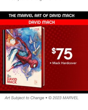 David Mack Instagram - This is LIVE NOW!  LINK in my BIO!

THE MARVEL ART OF DAVID MACK prestige coffee table book featuring 3 decades of my work at Marvel, including my covers, interior art, work on TV & film like The Winter Soldier Film & Jessica Jones main titles, my creation of the character ECHO, writing & art on Daredevil & more! Introduction by @vincentdonofrio , afterword by  @brianmbendis .

Offers Limited Edition PRINTS, Portfolio, & ORIGINAL ART!

The MARVEL ART of DAVID MACK
&
The MARVEL ART of ALEX MALEEV

Please support our books here.
@clover_press