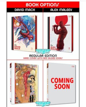 David Mack Instagram - This is LIVE NOW!  LINK in my BIO!

THE MARVEL ART OF DAVID MACK prestige coffee table book featuring 3 decades of my work at Marvel, including my covers, interior art, work on TV & film like The Winter Soldier Film & Jessica Jones main titles, my creation of the character ECHO, writing & art on Daredevil & more! Introduction by @vincentdonofrio , afterword by  @brianmbendis .

Offers Limited Edition PRINTS, Portfolio, & ORIGINAL ART!

The MARVEL ART of DAVID MACK
&
The MARVEL ART of ALEX MALEEV

Please support our books here.
@clover_press