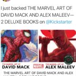 David Mack Instagram - Out TODAY: My KABUKI cover to @NinjaFUNK! Ask your comic shop! From @ThatSpiderManBooth @whatnotcomics . @ComicKairi modeling as KABUKI on the cover & in the cameo inside! THE MARVEL ART OF DAVID MACK -- LINK in BIO! Includes all my eras at MARVEL... including the KABUKI era when KABUKI was published at MARVEL! So you will get my favorite KABUKI covers & interiors from that era of my work at MARVEL as well as all the others! 3 decades of my MARVEL art, covers, TV & film, #WinterSoldier Film titles & #JessicaJones titles, creating ECHO, writing/art on Daredevil! Here: https://www.kickstarter.com/projects/cloverpressart/the-marvel-art-of-david-mack-and-alex-maleev2-deluxe-books?ref=ehlf0p Thanks so much for the incredible reaction & support of THE MARVEL ART OF DAVID MACK! From @CloverPress Only one week left to get the book & portfolio, & original art offered! SIGNED books offered still but close to sold out! ALSO out TODAY: My cover of #Daredevil & Echo! FROM: @TabBep @bep @b_earlwriter @philnoto