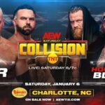 David Michael Harwood Instagram - 5 months in the making. FTR vs House of Black; first time ever. This Saturday Night. #AEWCollision