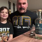 David Michael Harwood Instagram - Live Q&A with Finley and Maria while I drink @wildcommonspirits Still Strength 🤤