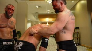 David Michael Harwood Instagram - #DemTopGuys @m.briscoesr & #FTR @daxharwood @CashwheelerFTR assess the damage to their bodies after their BRUTAL match against #BCC to honor #JayBriscoe on #ROHFinalBattle!

If you missed FINAL BATTLE, subscribe to Honor Club at WatchROH.com!