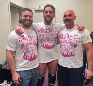David Michael Harwood Instagram - 6/17/23
It all changes. 
Saturday Night #AEWCOLLISION
@cmpunk @cashwheelerftr @halhaneyart