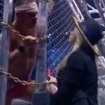 David Michael Harwood Instagram - Highlights from the Escape The Cage Elimination Match on #AEWCollision!