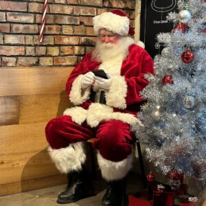 David Morrissey Instagram - Ordering an Uber for the North Pole!