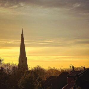 David Morrissey Instagram - Morning London!