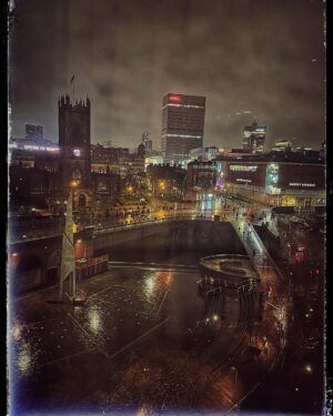 David Morrissey Instagram - Goodbye Manchester!