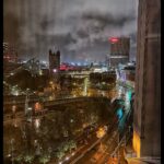 David Morrissey Instagram - Rainy night in Manchester!