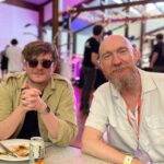 David Thewlis Instagram – James and Jay from @yardactband seemed more than happy with the meal I cooked for them using only ingredients I found on the floor of their tour bus. Nicely washed down with a tin of I Cant Believe it’s Not Better Beer. 

Thanks to all the beautiful people at @lanewayfest for a very memorable day and night. I should never have let @finneas shave my head though. I’ll be in trouble at work. Sydney, Australia