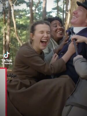 David Thewlis Instagram - This clip has been brought to my attention and I would just like to state for the record that I am not afraid of Millie Bobby Brown, and for her to claim otherwise does great damage to my tough guy image. She will be hearing from my legal team (if she doesn’t mind)