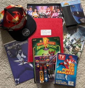 David Yost Instagram - FOR CHARITY - POWER RANGER POWER PACK to support the Arts in school. 
Click on the link in my bio to Bid

All items will be signed by me 
• Original Script from “The Green Candle” Saga (Episode 34, Part 1) includes Original Call Sheets
• Limited Edition Steel book DVD set of Season 2 of Mighty Morphin Power Rangers
• Bioworld Mighty Morphin Power Ranger Baseball Cap
• 1994 TV Guide Featuring Power Rangers
• Original Mighty Morphin Power Rangers Cast Photo
• Super 7 MMPR Megazord Action Figure
• Boom Studios Exclusive Variant Issue 5 Mighty Morphin Power Rangers & Teenage Mutant Ninja Turtles crossover Comicbook
• Boom Studios Exclusive Blue Ranger Variant Issue 6 Mighty Morphin Comicbook
#powerrangers #blueranger #affirmative #affirmyourself #charity #