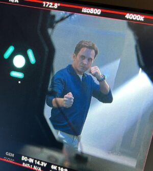 David Yost Instagram - MMPR: ONCE & ALWAYS- “Rita’s building a time portal”…Billy is defending against her wicked ways! April 19th streaming on @netflix ! #powerrangers30 #mightymorphinpowerrangers #powerrangers #blueranger #affirmative #affirmyourselff @powerrangers