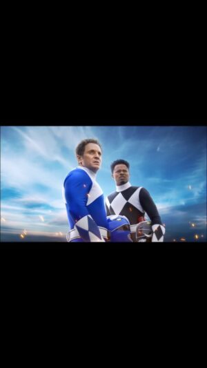 David Yost Instagram - MIGHTY MORPHIN POWER RANGERS: ONCE & ALWAYS premieres globally on @netflix April 19th. Here are some fun shots of @walterejones and I behind the scenes. Enjoy! 
Thanks to Coolio for this iconic song. 
Thanks to the artist who made the Cover photo! (Let me know who you are so I can credit you. 
Thanks to @powerrangers 
Thanks to @hasbro @hasbropulse 
#affirmative #affirmyourself #powerrangers #blueranger #blackranger #powerrangers30