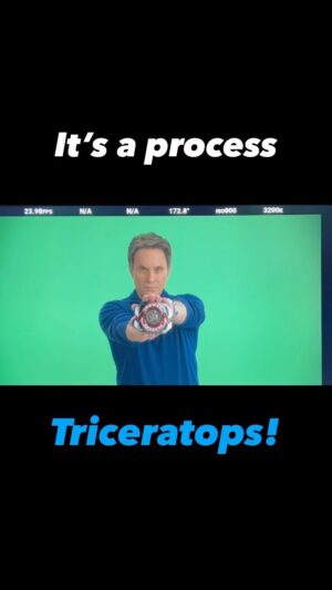 David Yost Instagram - MIGHTY MORPHIN POWER RANGERS: ONCE & ALWAYS (Launching globally on @netflix April 19th)
Sometimes a lot of work goes into what will eventually be 2-5 seconds on screen. Enjoy the process! #affirmative #affirmyourself #powerrangers #powerrangers30 #blueranger