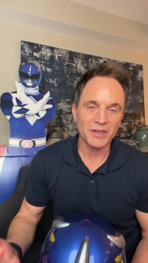 David Yost Instagram - Went live & did some shoutouts! Thank you all! #affirmative #affirmyourself #powerrangers #blueranger