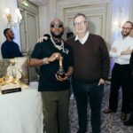Davido Instagram – An unforgettable evening in Paris where we celebrated with a personalised edition of L’Or de Jean Martell Réserve du château. That’s Timeless energy⏳✨

 #Martell #BeTheStandoutSwift

Please enjoy responsibly. Forward only to people of legal drinking age. Paris, France