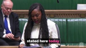 Dawn Butler Instagram - The Government thinks you won't notice. Shocking how they are trying to control our democracy:

1️⃣ Introduced Voter ID
2️⃣ Change donation and spending rules
3️⃣ Influence the Electoral Commission directly

All because Boris was told to pay for his own wallpaper. 

If it looks like corruption, it likely is corruption.