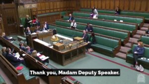 Dawn Butler Instagram - The Government has failed to assure the @HouseofCommons, that UK-supplied weapons have not been used by Israel to kill innocent civilians in Gaza waving white flags.

So I raised a Point of Order @itvnews