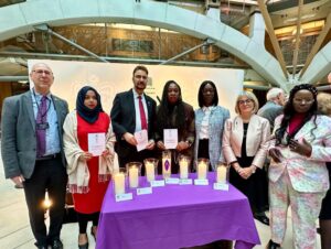 Dawn Butler Instagram - It was an honour to attend the Holocaust Memorial Day Ceremony in Parliament led by Mr Speaker.

So important to remember the six million Jews murdered during the Holocaust, the millions of other people killed and in genocides since then.

We must never forget. #HMD2024