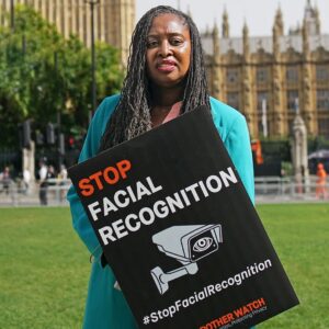 Dawn Butler Instagram - ⚠️Live facial recognition is a mass surveillance tool - until the police understand its inbuilt bias it isn't safe in their hands. 

🚨That's why I’ve joined 60+ MPs & Peers to #StopFacialRecognition in the UK.

Find out more ➡️@BigBrotherWatch | https://bigbrotherwatch.org.uk/campaigns/stop-facial-recognition/