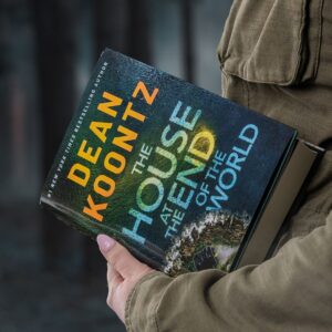 Dean R. Koontz Instagram - Q: Did HOUSE AT THE END OF THE WORLD scare even you? 
A: I often had to be wrapped in a thunder blanket & curl up with Elsa in her bed.