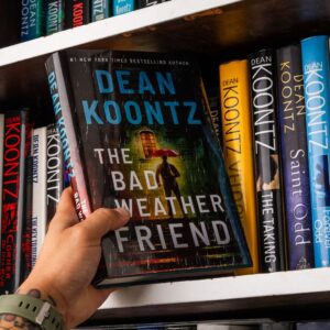 Dean R. Koontz Instagram - What inspired THE BAD WEATHER FRIEND? I walked into a bar with a goose. Benny, Harper & Spike were having a drink with a squirrel. A novel ensued.