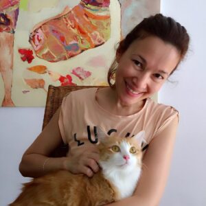 Deanna Yusoff Instagram - I miss this princess. It’s been 2 years now. Can’t wait to see my bubus again. I know they will ignore me and be merajuk-ing but nothing a treat or big time manja-ing can’t fix! 😜

#cats 
#pets
#missyou 
#fatcat 
#merajuk
#manja 
#princess
#treat
#livingwithdeanna