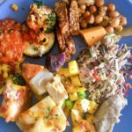 Deanna Yusoff Instagram - Back in KL for a friends wedding and was treated to an amazing vegetarian brunch @lisettes.my. Huge variety and absolutely loved all the colours and flavours. Can anyone share any good vegan/vegetarian places in KL/PJ or Singapore? #vegetarian #vegan #wedding #lunch #brunch #plantbasedfood #malaysia #livingwithdeanna #deannatravels #journey #gratitude #blessings #travel #eurasian #actress #fun #happiness Lisette’s Empire Subang
