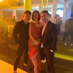 Deanna Yusoff Instagram - A night out with the boys! Thanks Justin for the hot dress and William for my look! #justinyap #justinyapcollection #toniandguybangsar #mbfwkl #actress #eurasian #sexydresses #nightout #kualalumpur #thursdaynight #fashion #designers #asiandesigners