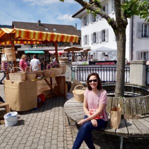 Deanna Yusoff Instagram - Was lovely to revisit my school in Gumefens, Switzerland. Attended final primary year nearly 40 years ago. Still loving this quaint little village in the land of cheese and chocolate. 
#deannayusoff 
#deannatravels 
#switzerland 
#gruyeres 
#primaryschool 
#gumefens
#ecoleprimaire 
#marche 
#marcheprintanière 
#spring
#actress
#singer
#emcee 
#model
#eurasian
#ysbh
#traveltheworld 
#markets
