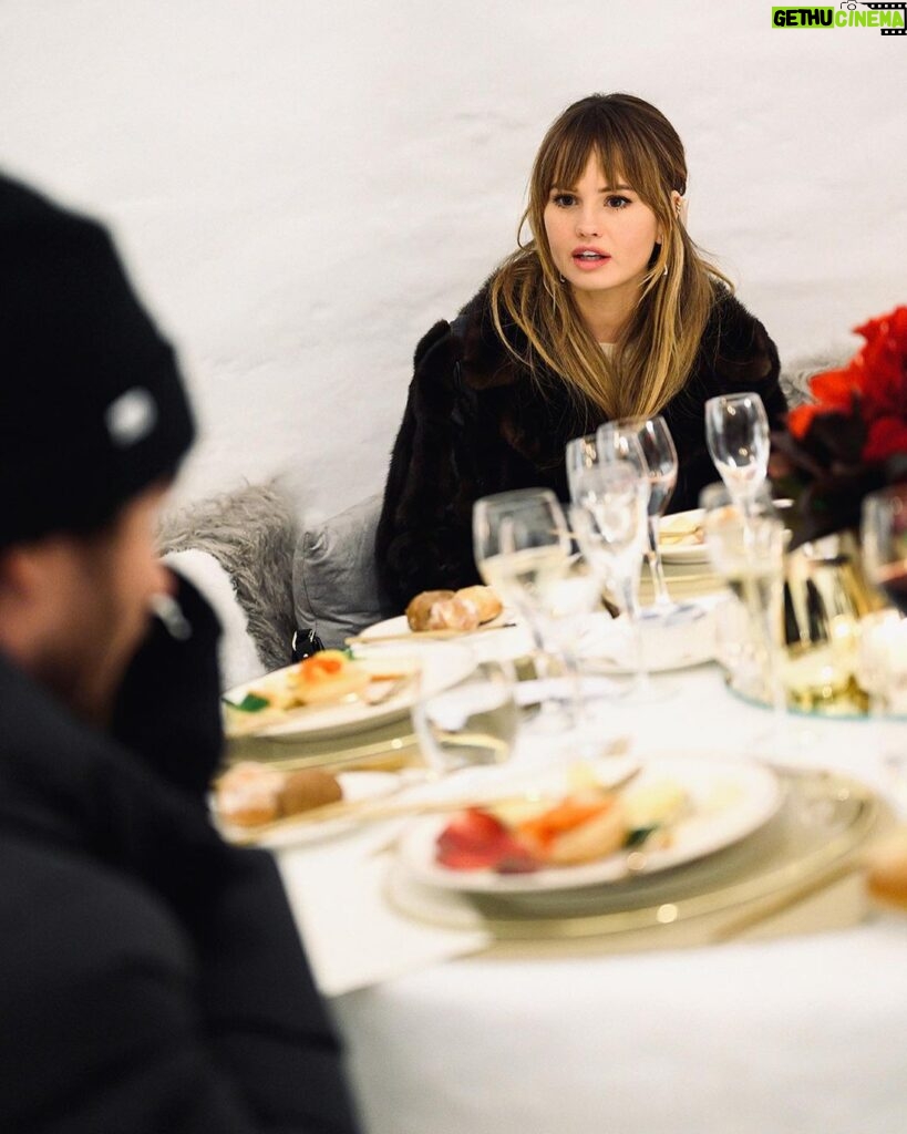 Debby Ryan Instagram - I don’t mean it was cold in a restaurant, I’m telling you we had dinner in a literal igloo. It’s true what they say in the last picture… MEGA St. Moritz Switzerland