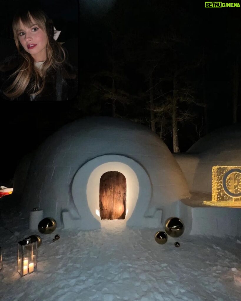 Debby Ryan Instagram - I don’t mean it was cold in a restaurant, I’m telling you we had dinner in a literal igloo. It’s true what they say in the last picture… MEGA St. Moritz Switzerland