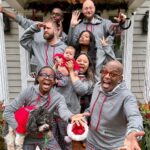 Deborah Roberts Instagram - May your joy overflow in unexpected ways. Merry Christmas from our home to yours. #merrychristmas