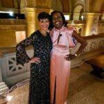Deborah Roberts Instagram - What an honor and pleasure to take part in the White House historical Association gala at the NY Met. This organization dates back to Jackie Kennedy and her desire to preserve “the people’s house” for future generations. I had the thrill of interviewing two former fictional presidents, Martin Sheen and Michael Douglas, just after the extraordinary Denyce Graves enthralled us with America The Beautiful. Quite fitting for a beautiful evening. @whitehousehistory Metropolitan Museum of Art