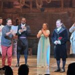 Deborah Roberts Instagram - Monday #mood Hamilton still dazzles all these years later. What a joy to come back again to this mesmerizing show for the final performance of @mig.cervantes who starred in the show for seven years. That’s more than 200 days of performances 24/7 according to the brilliant creator @lin_manuel told us after a standing ovation. Only Hamilton himself inhabited the persona longer. Congrats to the talented Miguel and his lovely family who cheered on his breathtaking performance. We thought the crowd would never let him leave the stage. What a run! Thanks for including us in this moment! Back to singing In The Room where it Happens! Also a big congrats to @alysha_des who finished her run as Eliza. And @thaynejasperson who keeps going and going! @hamiltonmusical Shubert Theater on Broadway