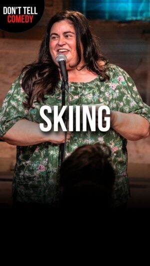 Debra DiGiovanni Instagram - “Skiing” 🎤: @debradg 🎿❄️⛷️

#donttellcomedy #debradigiovanni #standup #comedy #ski #skitrip #camping #outdoors