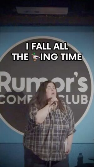 Debra DiGiovanni Instagram - YOU MUST BE PREPARED AT ALL TIMES!! @rumorscomedy #standup #showerthoughts #funny