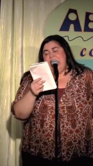 Debra DiGiovanni Instagram - I’VE GOT A STRONG HANDSHAKE!! #ettiquette #handshake #comedyreels #funnywomen #standup