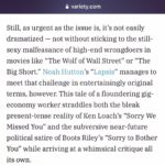 Debra Winger Instagram - ah some reviewers with 2020 vision... @lapsis_film