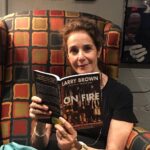 Debra Winger Instagram - so happy to be celebrating #squarebooks40 rip #ronzo @squarebooks Oxford, Mississippi