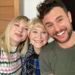Dee Wallace Instagram - Teamwork makes the dream work! My co-stars, make-up artists, and fabulous 2nd AD on my romcom. Having too much fun!