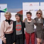 Dee Wallace Instagram - So beyond honored to have been awarded “Women of Influence” award by Heartlands Films and @susanpvicory at the Women Filmmakers Showcase for my contribution in the industry and world at large. I am so touched. And to be surprised by having my daughter present it was icing on the cake! #womeninfilm