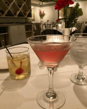 Dee Wallace Instagram - Happy Birthday to me. 💙 Best restaurant and drinks in Woodland Hills! Adagio restaurant. If you haven’t been there, check it out!