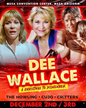 Dee Wallace Instagram - See you there friends…😈🎅🏻🎄