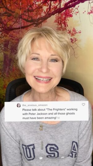 Dee Wallace Instagram - 26 years ago the fabulous film #thefrighteners was released. It was a highlight in my life to work with the talented and kind #peterjackson If you haven't seen it, do. If you have, watch it again!