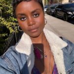 Denée Benton Instagram - Last week I spotted a Black dad and his toddler yelling “Ay yo!” back and forth to each other while giggling uncontrollably under a cherry blossom tree. Thank you brooklyn spring, needed your medicine 🤲🏾🌷🥹