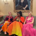Denée Benton Instagram - Miss Peggy Scott was sighted at The Metropolitan Opera dripping in Christopher John Rogers . . . Undefeated dream team 🧡 Styling: @solangefranklin Makeup: @kellybellevue Hair: @geobrianhmu Tap for tags